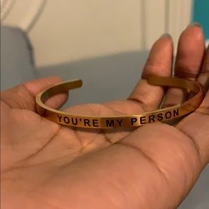 You’re my person bracelet